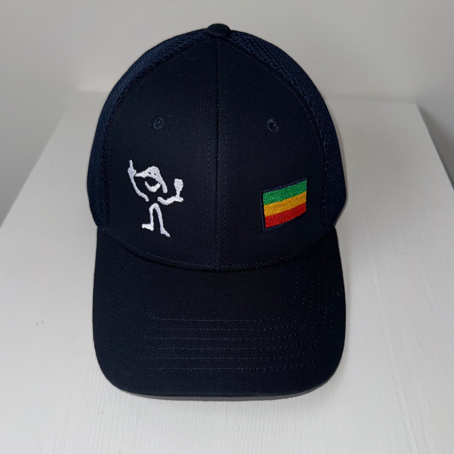 Mesh Cap Wine Guy/Rasta - NAVY