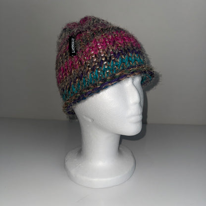 Beanie - pink skully