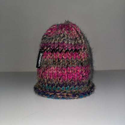 Beanie - pink skully