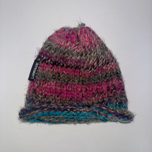 Beanie - pink skully