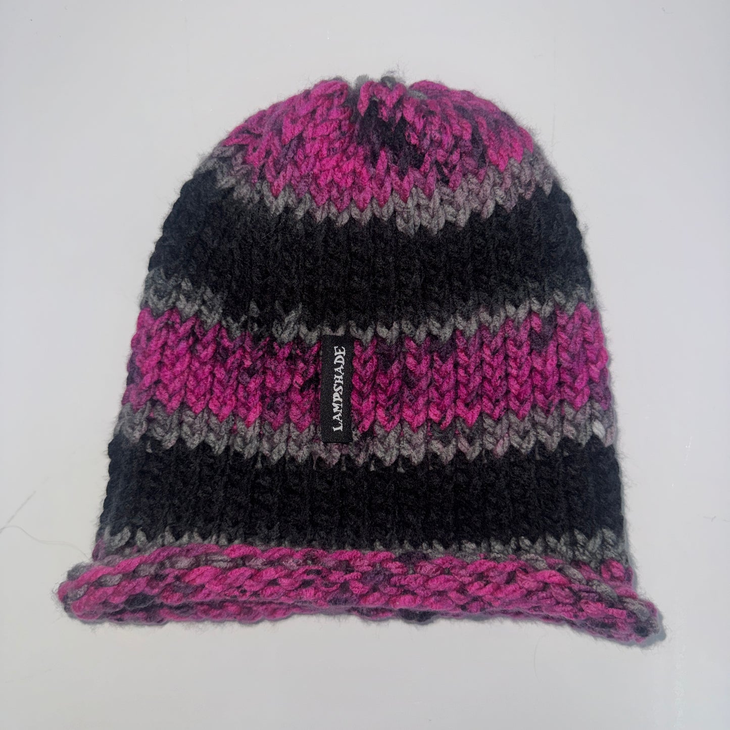 Beanie - Pink'n Black