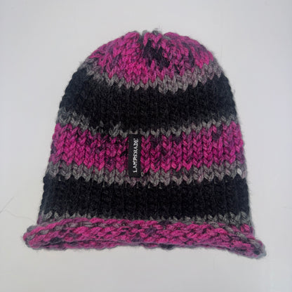 Beanie - Pink'n Black