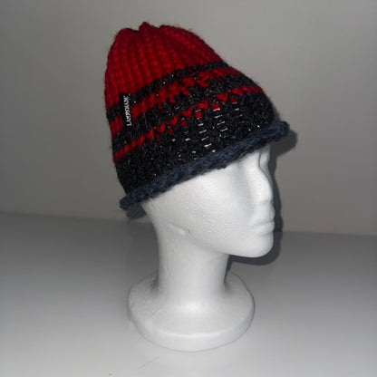 beanie - red skully