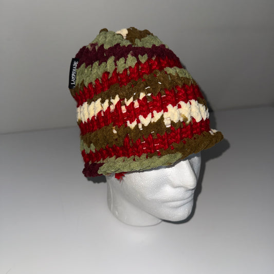 Beanie - Camo w/ stripes