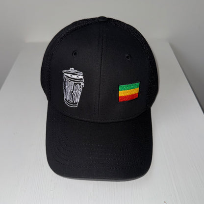 Mesh Cap - Trash Can/Rasta