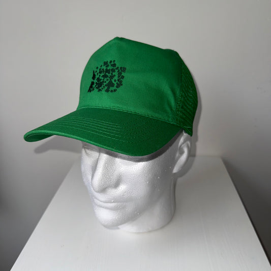 Cap - Cow Print Green