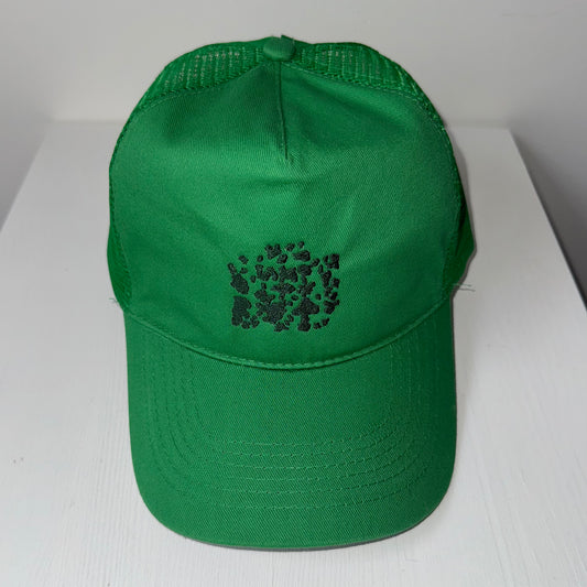 Cap - Cow Print Green